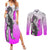 Vegeta - Dragonball Couples Matching Summer Maxi Dress and Long Sleeve Button Shirt Anime Mix Manga Style