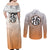 Goku - Dragonball Couples Matching Off Shoulder Maxi Dress and Long Sleeve Button Shirt Anime Mix Manga Style