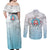 Cute Chopper - One Piece Couples Matching Off Shoulder Maxi Dress and Long Sleeve Button Shirt Anime Mix Manga Style