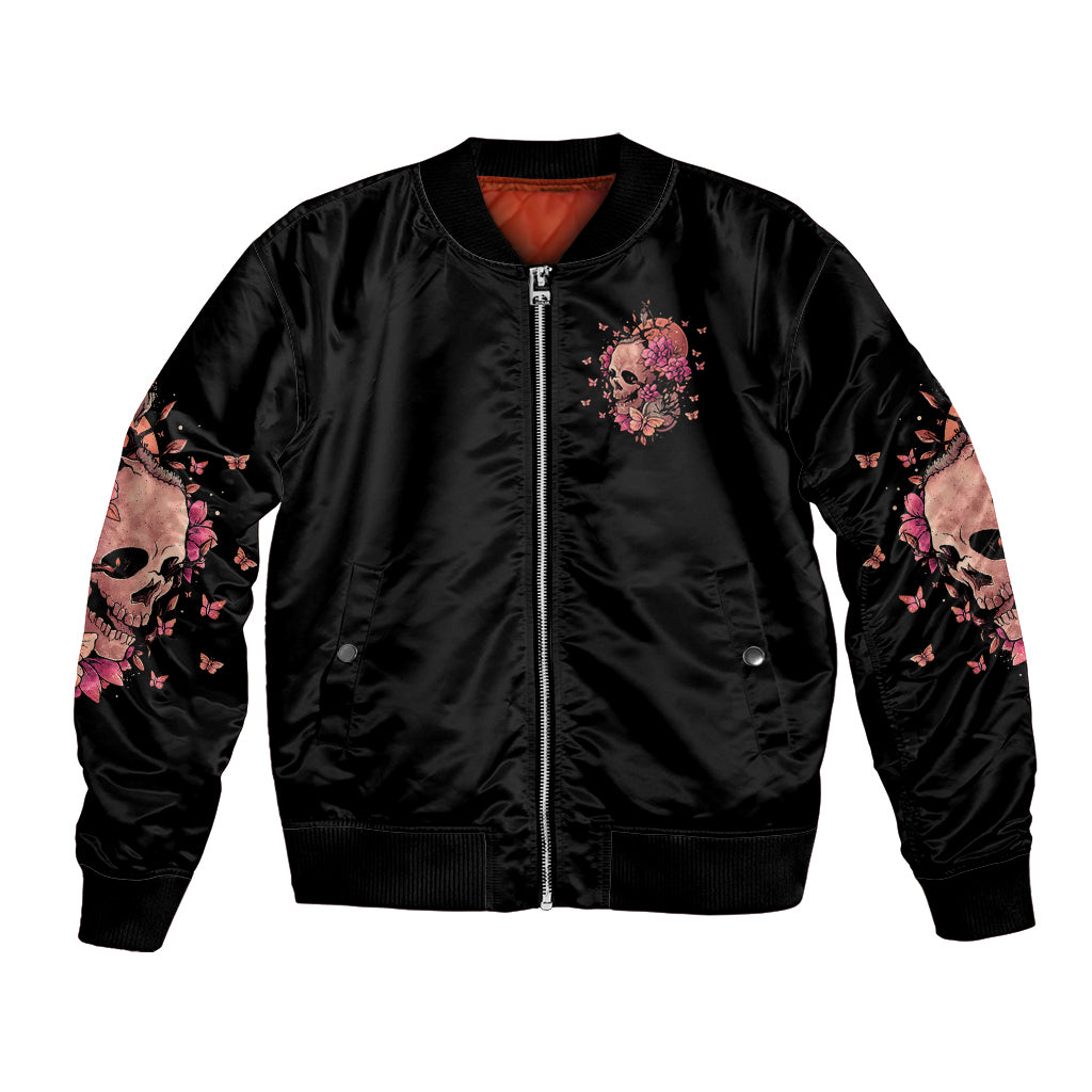 i-am-a-sweet-girl-flower-skull-bomber-jacket