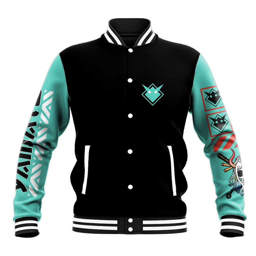 Yamato V3 One Piece Baseball Jacket Abtract Style