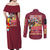 Zero Mega Man Couples Matching Off Shoulder Maxi Dress and Long Sleeve Button Shirt Anime Style