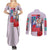 Yamato V2 One Piece Couples Matching Summer Maxi Dress and Long Sleeve Button Shirt Anime Style