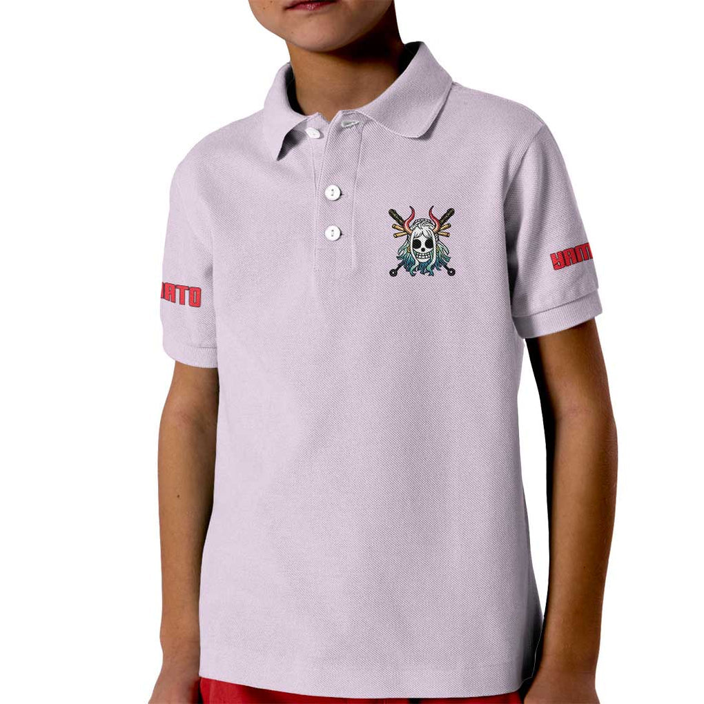 Yamato V2 One Piece Kid Polo Shirt Anime Style