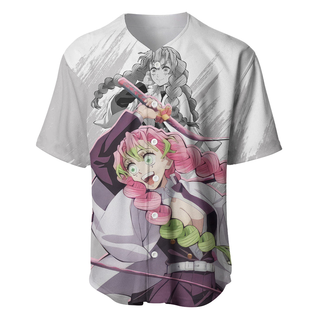 Mitsuri Kanroji Baseball Jersey Demon Slayer