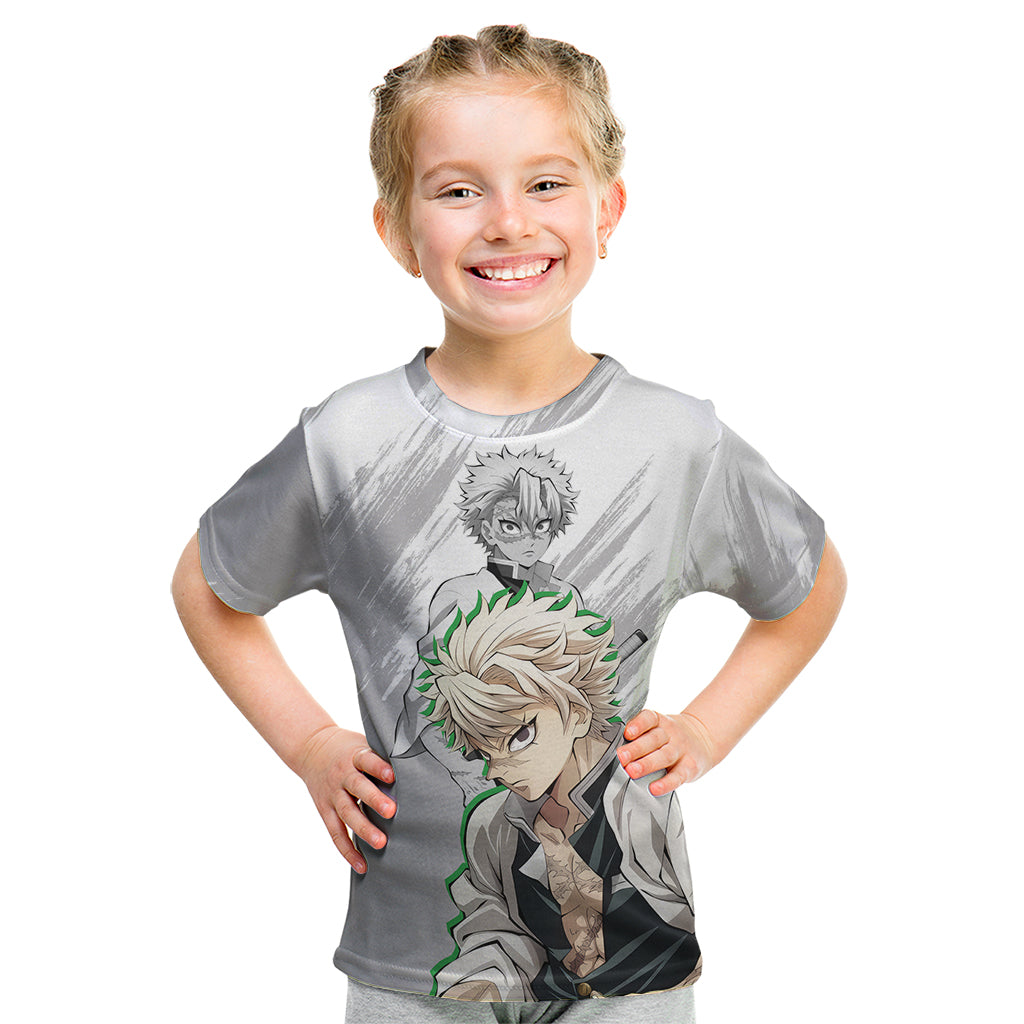 Sanemi Shinazugawa Kid T Shirt Demon Slayer