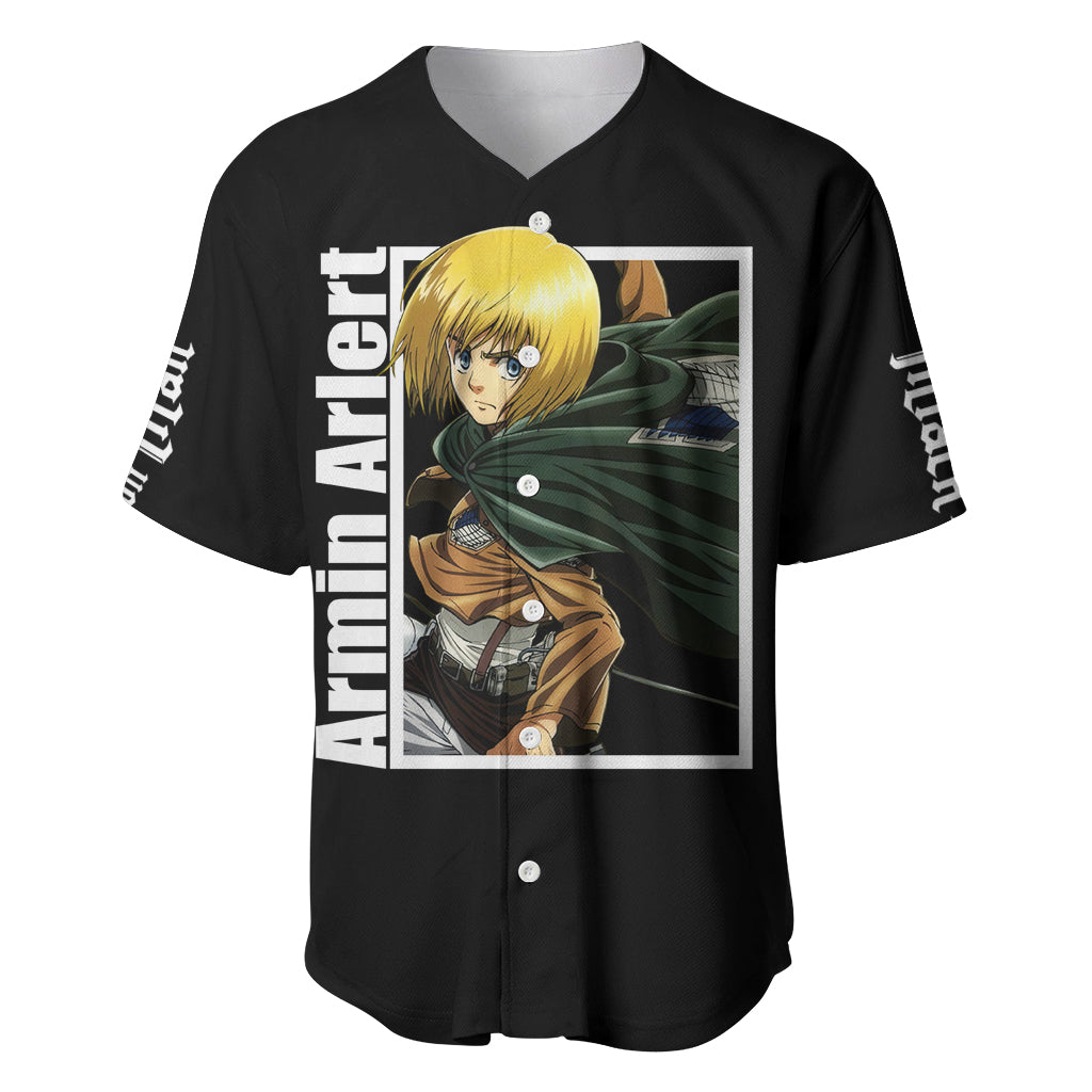 Armin Arlert Baseball Jersey Attack On Titan