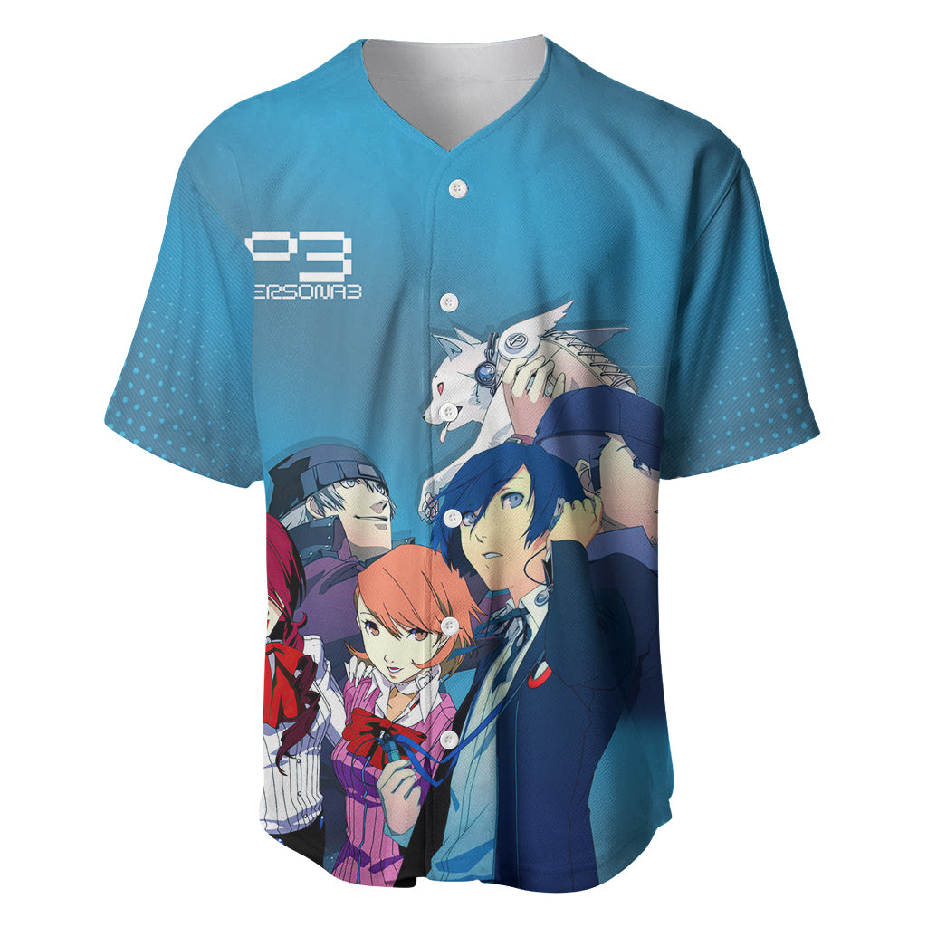 Persona 3 Team Baseball Jersey