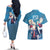 Persona 3 Team Couples Matching Off The Shoulder Long Sleeve Dress and Hawaiian Shirt