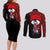 Sarada Uchiha Couples Matching Long Sleeve Bodycon Dress and Long Sleeve Button Shirt Boruto