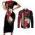 Sarada Uchiha Couples Matching Short Sleeve Bodycon Dress and Long Sleeve Button Shirt Boruto