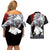 Yuta Okkotsu Couples Matching Off Shoulder Short Dress and Hawaiian Shirt Jujutsu Kaisen