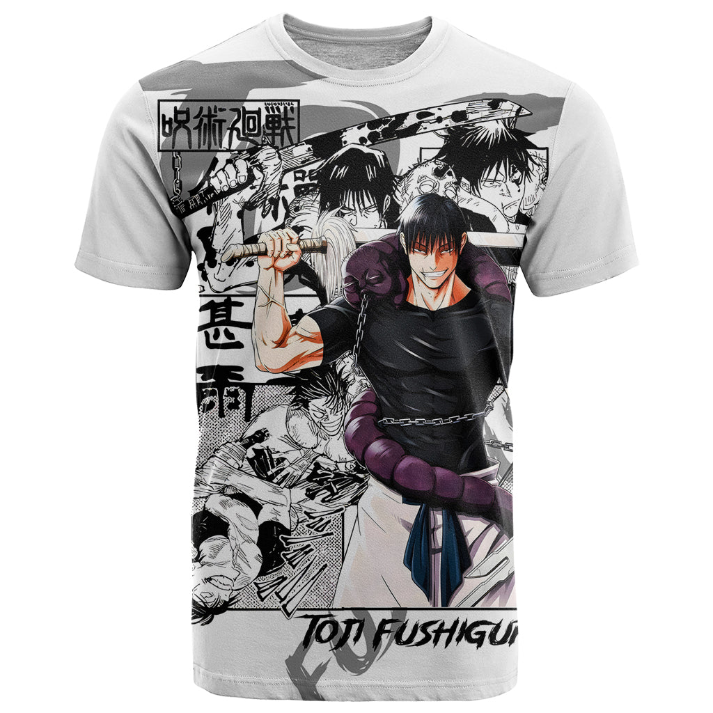 Toji Fushiguro - Jujutsu Kaisen T Shirt Anime Mix Manga Style