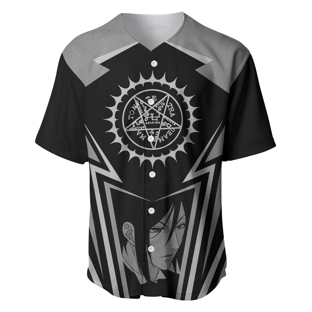 Black Butler Kuroshitsuji Baseball Jersey Anime Style