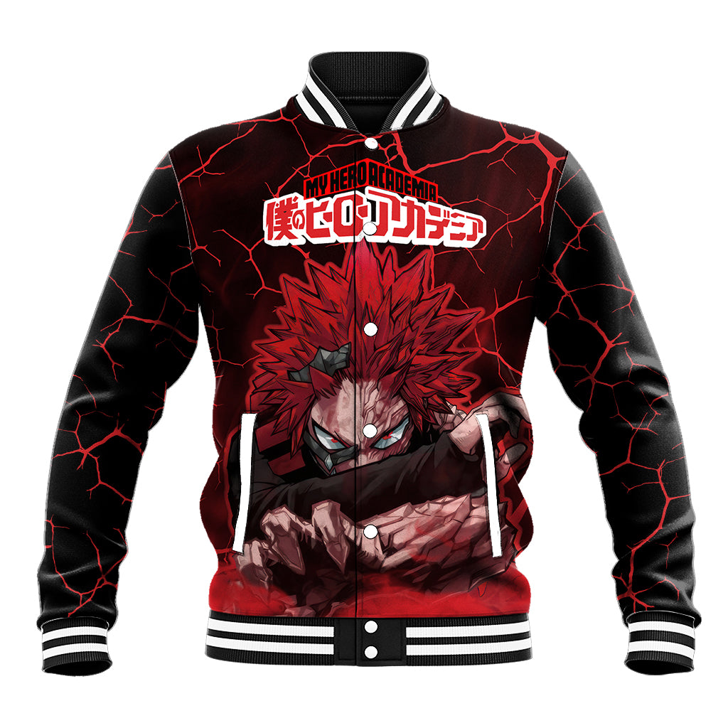 Eijiro Kirishima - My Hero Academia Baseball Jacket Anime Style