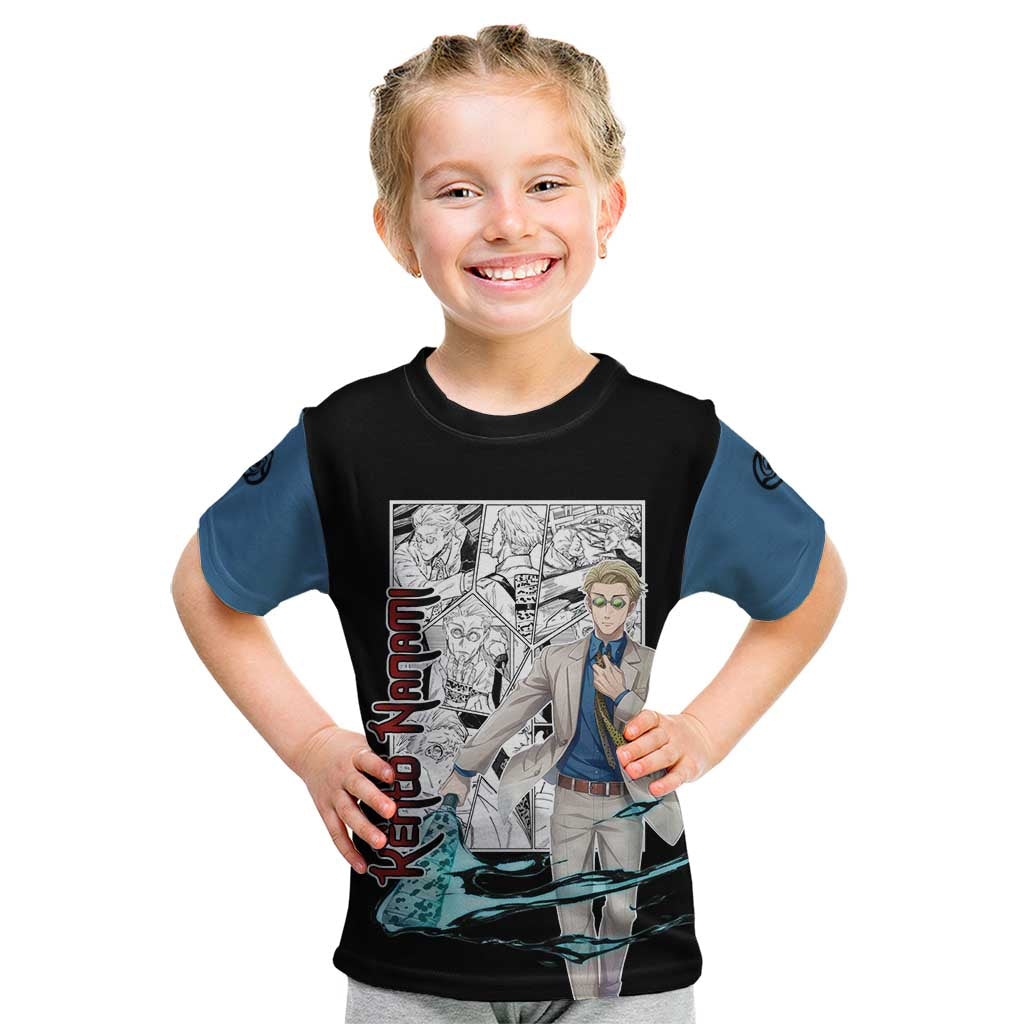 Kento Nanami - Jujusu Kaisen Kid T Shirt Anime Mix Manga Style