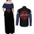 Aoi Todo - Jujutsu Kaisen Couples Matching Off Shoulder Maxi Dress and Long Sleeve Button Shirt Anime Mix Manga Style