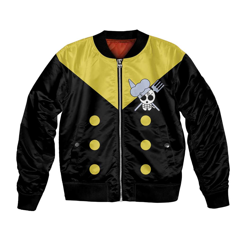 Vinsmoke - Sanji - One Piece Bomber Jacket Anime Uniform Style