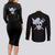 Vinsmoke - Sanji - One Piece Couples Matching Long Sleeve Bodycon Dress and Long Sleeve Button Shirt Anime Uniform Style