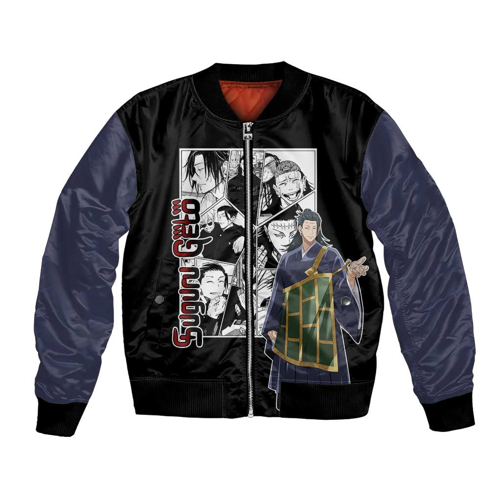 Suguru Geto - Jujutsu Kaisen Bomber Jacket Anime Mix Manga Style