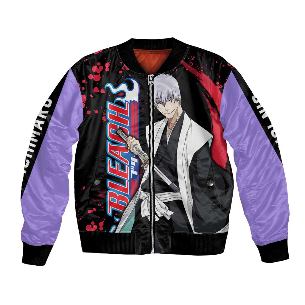 Gin Ichimaru - Bleach Bomber Jacket Anime Style