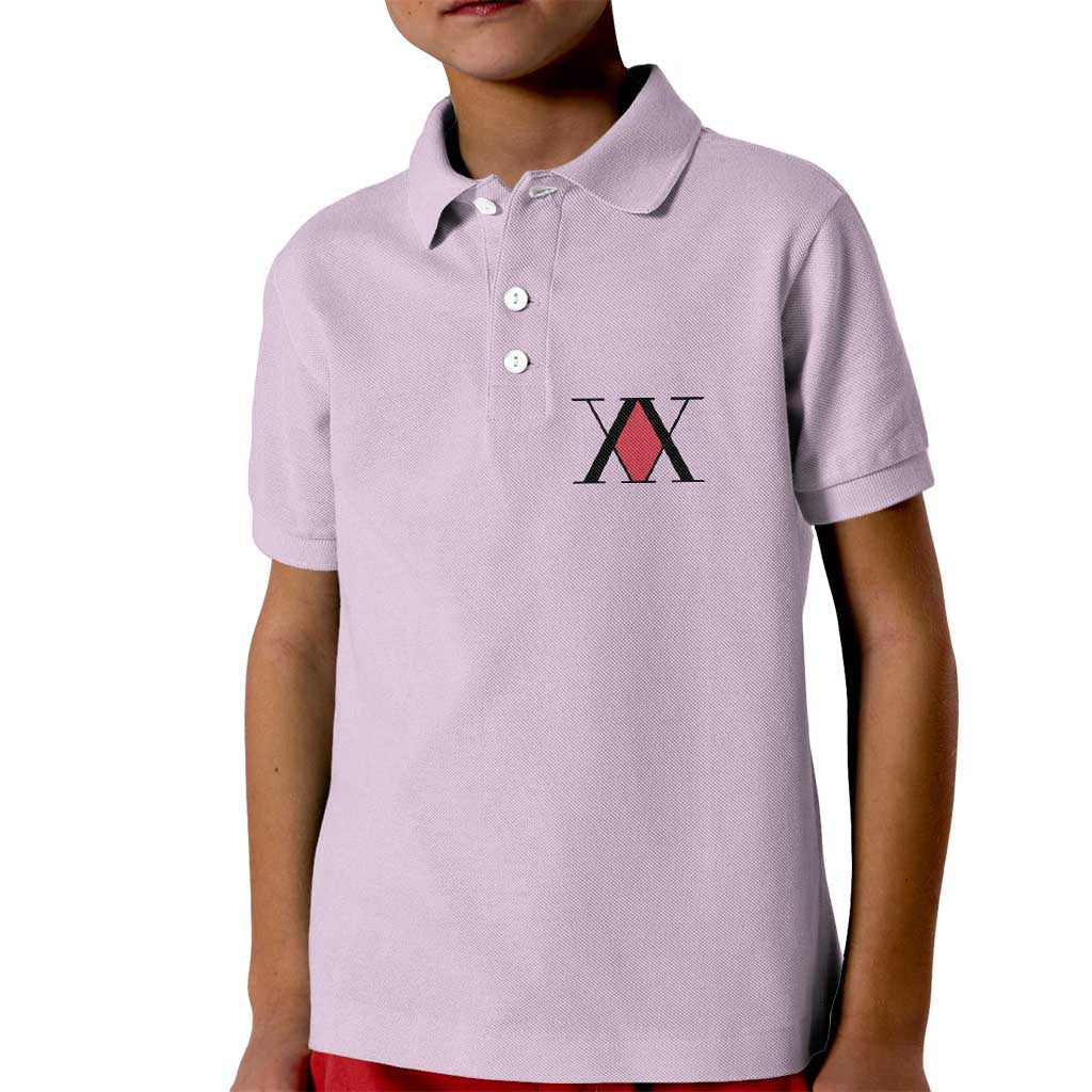 Killua Zoldyck V3 Hunter x Hunter Kid Polo Shirt Anime Style