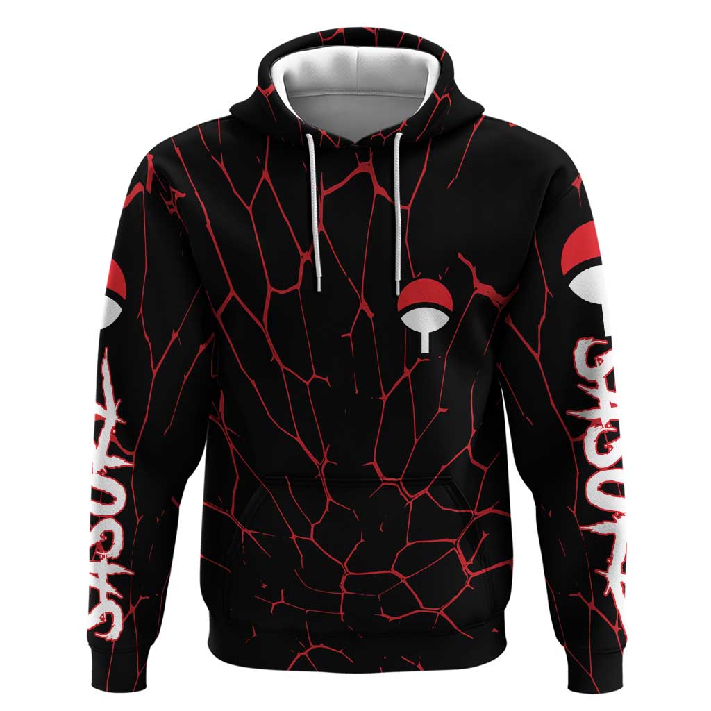 Trippy Sasuke Uchiha Naruto Hoodie Anime Style