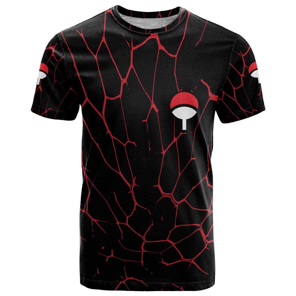 Trippy Sasuke Uchiha Naruto T Shirt Anime Style