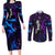 Naruto Awakened Beast Couples Matching Long Sleeve Bodycon Dress and Long Sleeve Button Shirt Anime Style