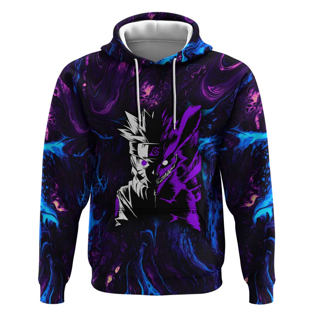 Naruto Awakened Beast Hoodie Anime Style