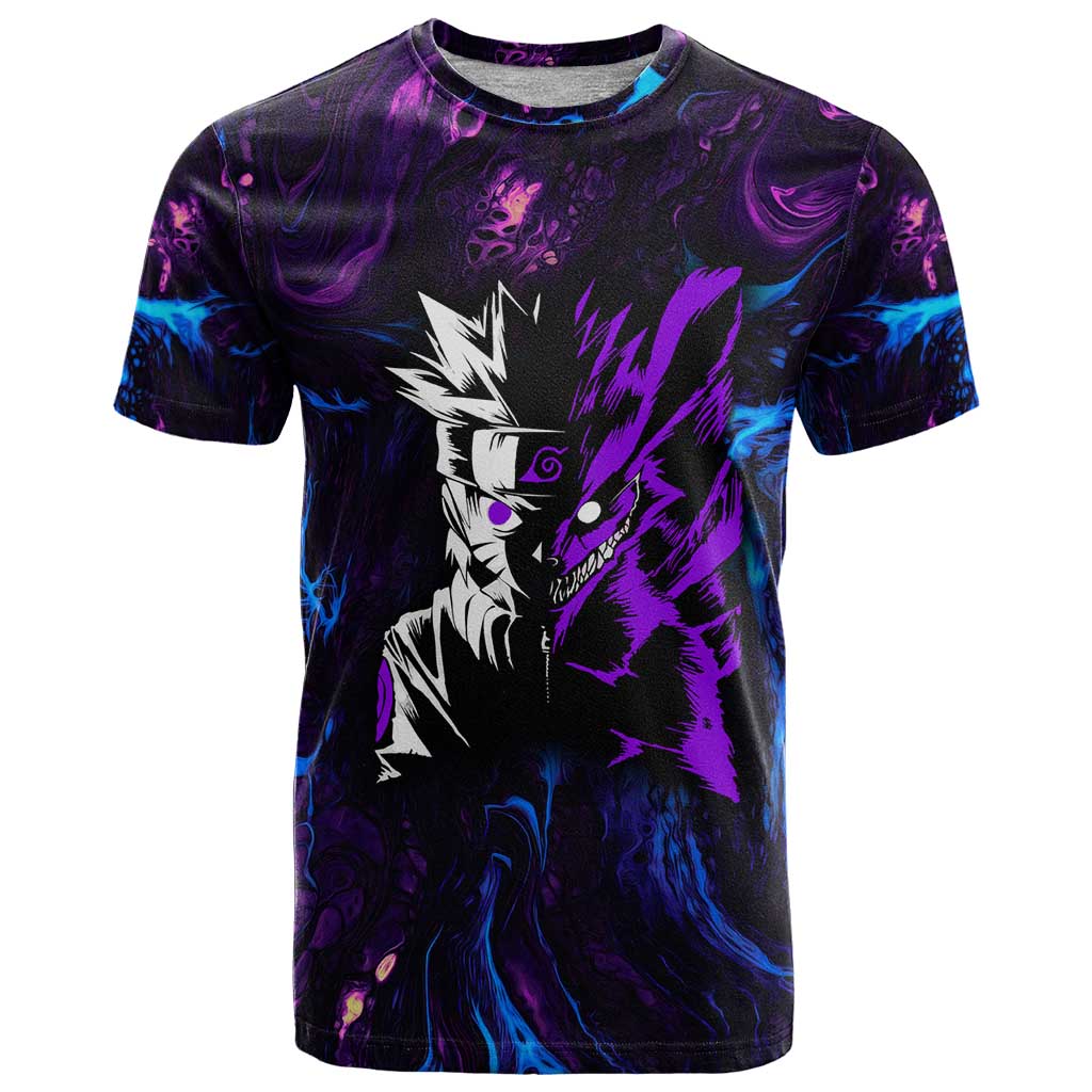 Naruto Awakened Beast T Shirt Anime Style