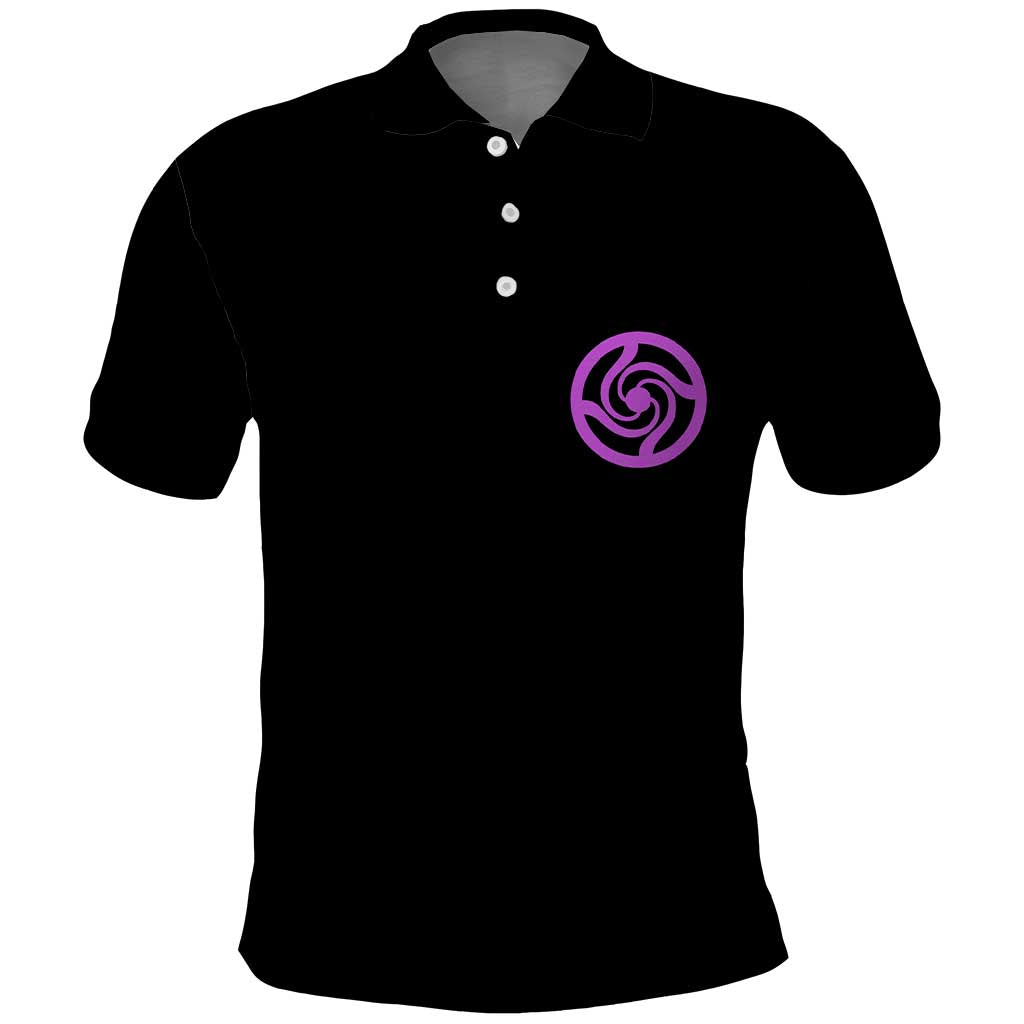 Gojo Satoru Hollow Purple Jujutsu Kaisen Polo Shirt Anime Style