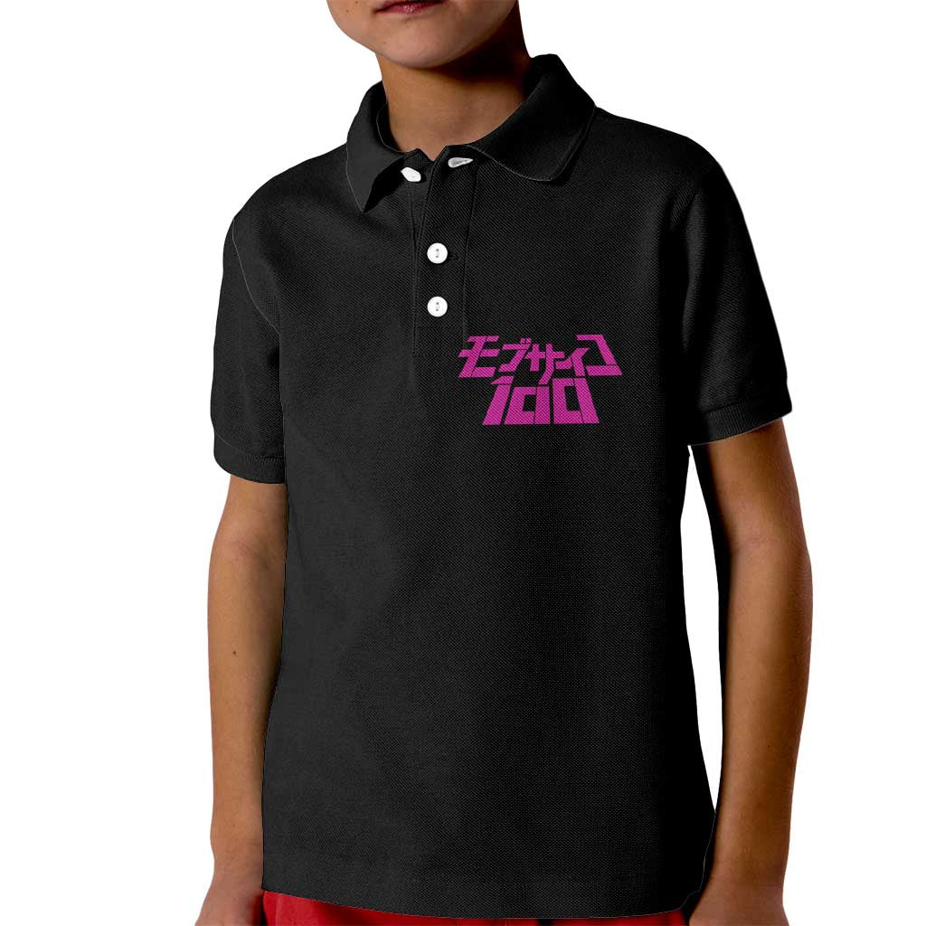 Shigeo Kageyama Mob Psycho 100 Kid Polo Shirt Anime Style