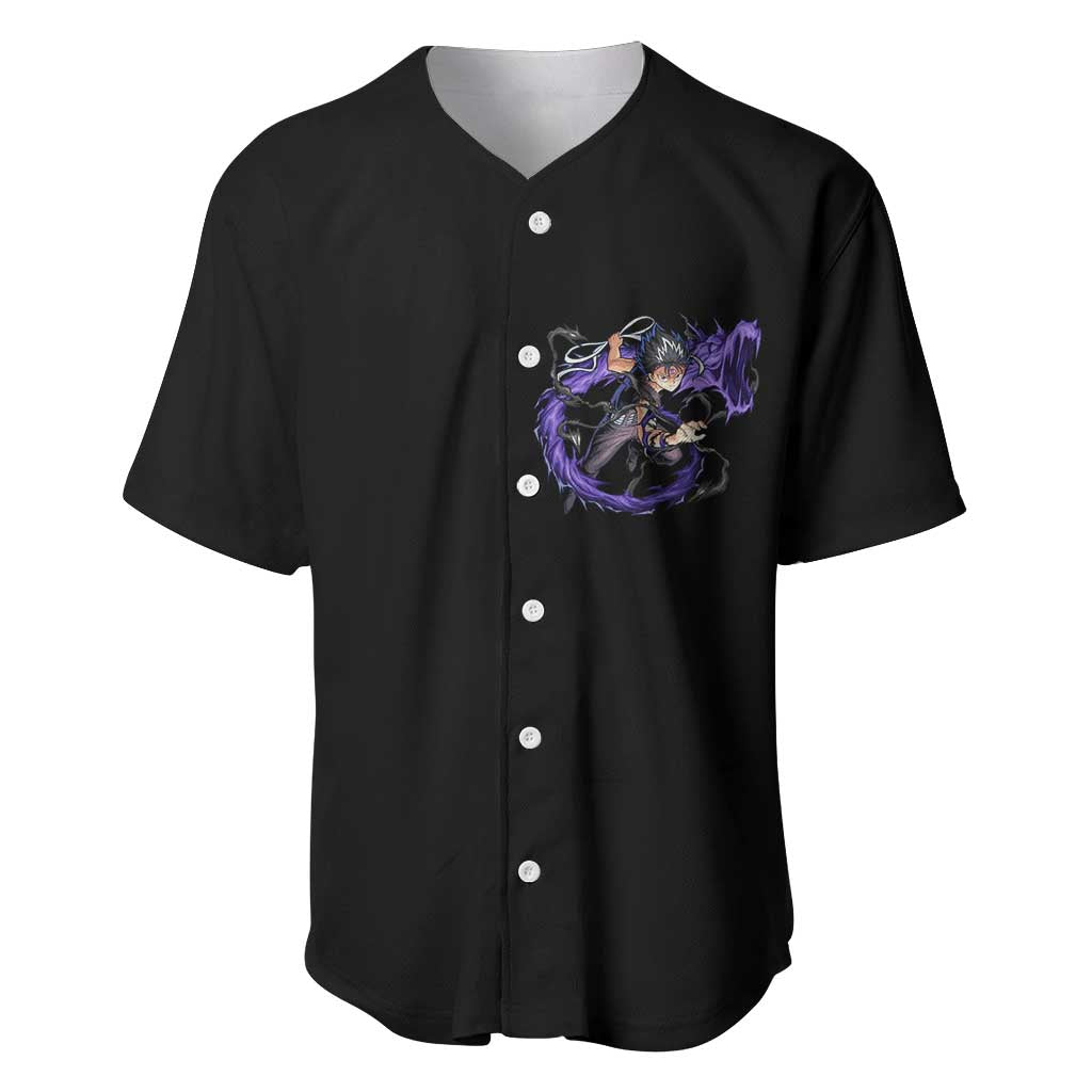 Hiei Yuyu Hakusho Baseball Jersey Anime Style