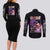 Hiei Yuyu Hakusho Couples Matching Long Sleeve Bodycon Dress and Long Sleeve Button Shirt Anime Style