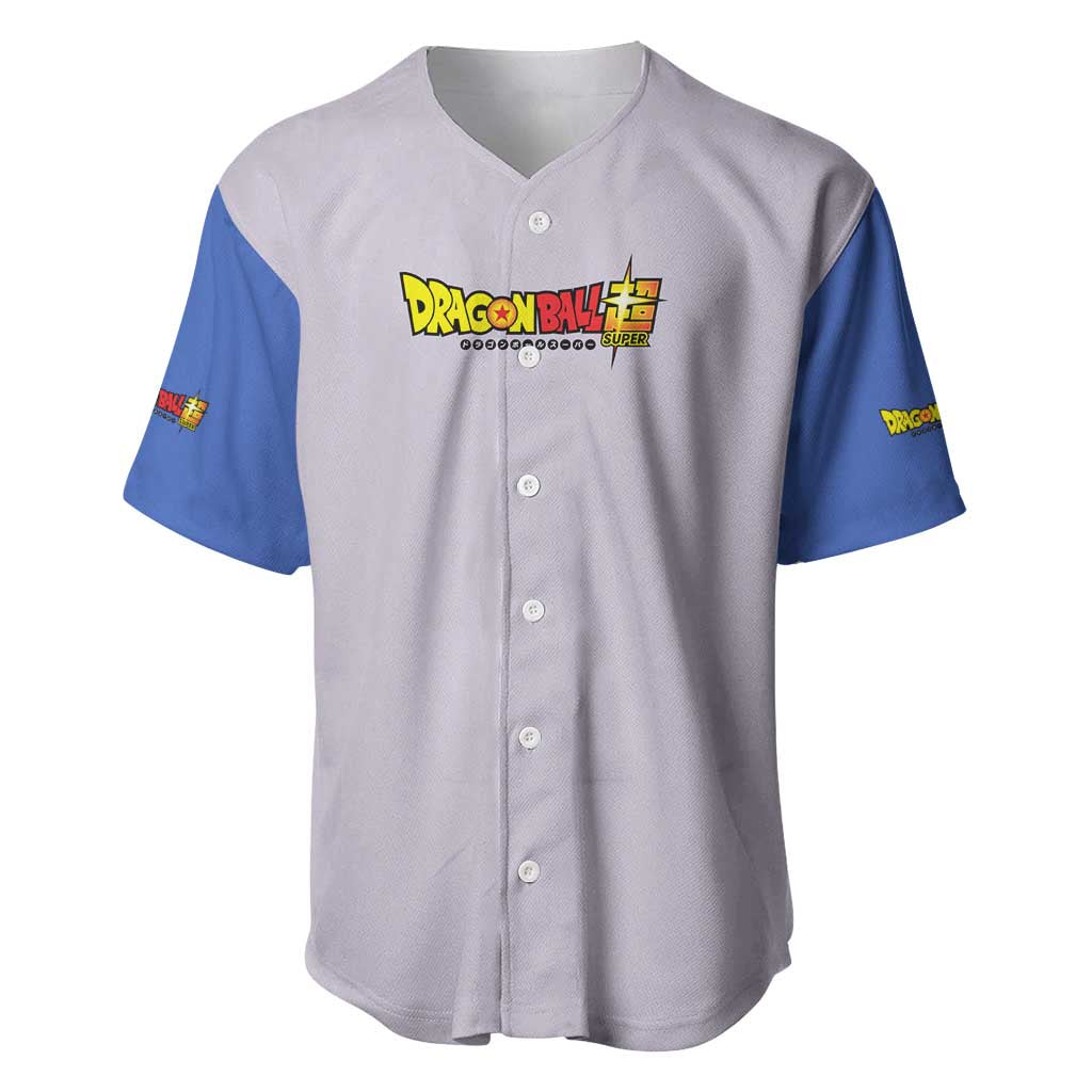 Vegeta Dragon Ball Z Baseball Jersey Anime Style