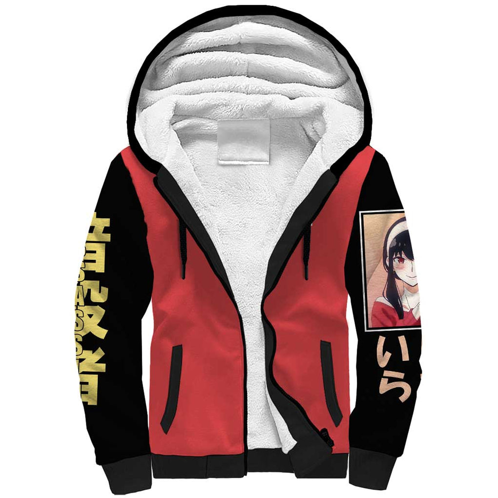 Yor Forger Spy x Family Sherpa Hoodie Anime Style