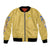 Cute Psyduck Poke Bomber Jacket Anime Style