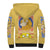 Cute Psyduck Poke Sherpa Hoodie Anime Style