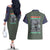 Hatake Kakashi Naruto Shippuden Couples Matching Off The Shoulder Long Sleeve Dress and Hawaiian Shirt Anime Style