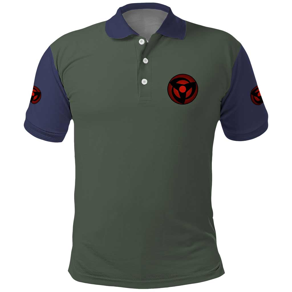 Hatake Kakashi Naruto Shippuden Polo Shirt Anime Style