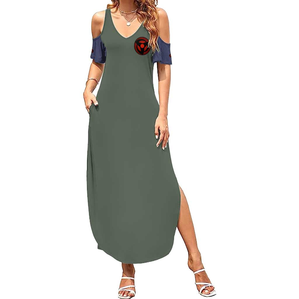 Hatake Kakashi Naruto Shippuden Summer Maxi Dress Anime Style