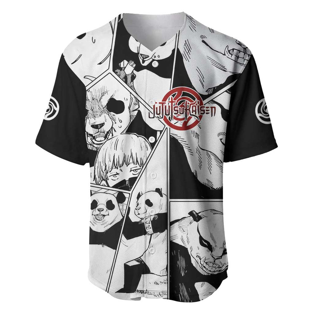 Panda Jujutsu Kaisen Baseball Jersey Japan Anime Style