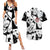 Panda Jujutsu Kaisen Couples Matching Summer Maxi Dress and Hawaiian Shirt Japan Anime Style