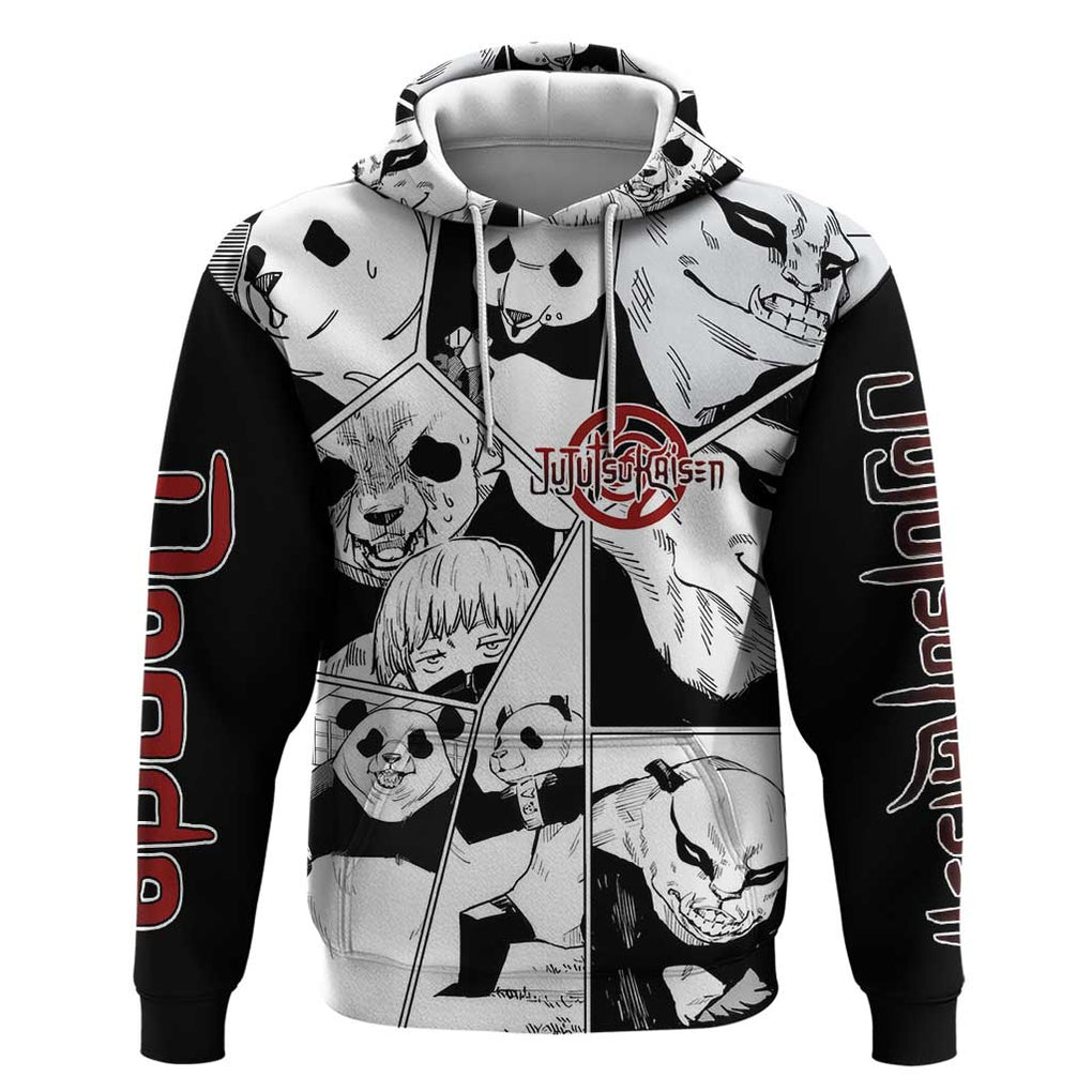 Panda Jujutsu Kaisen Hoodie Japan Anime Style