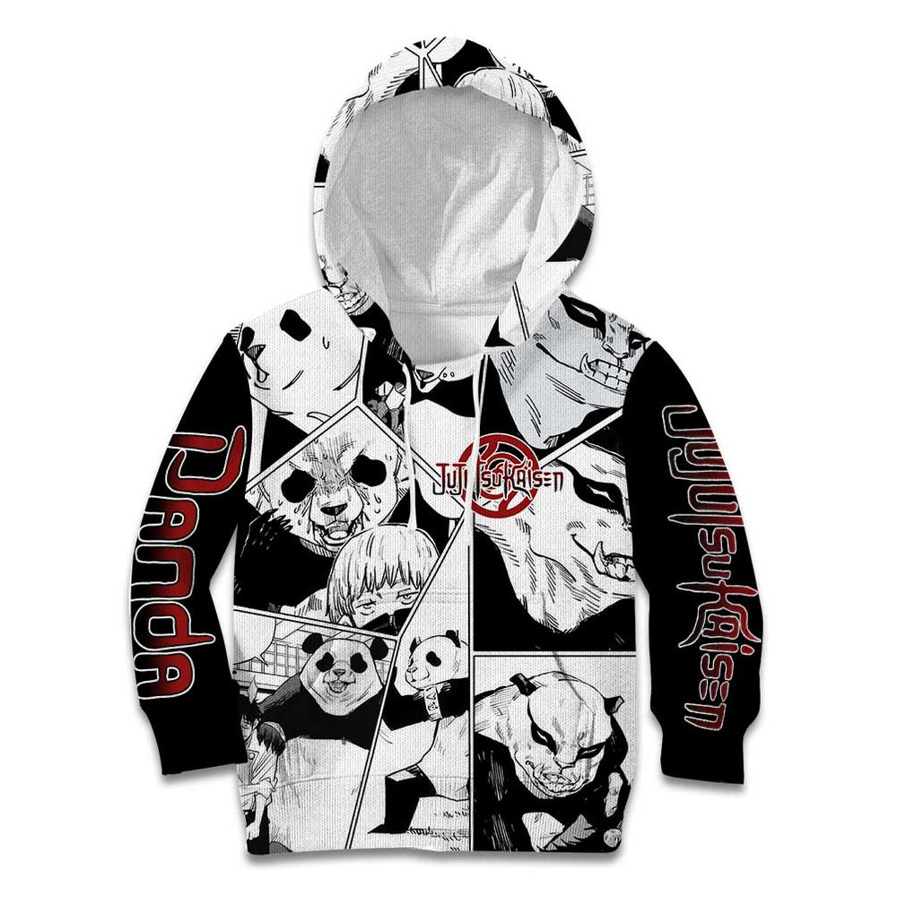 Panda Jujutsu Kaisen Kid Hoodie Japan Anime Style