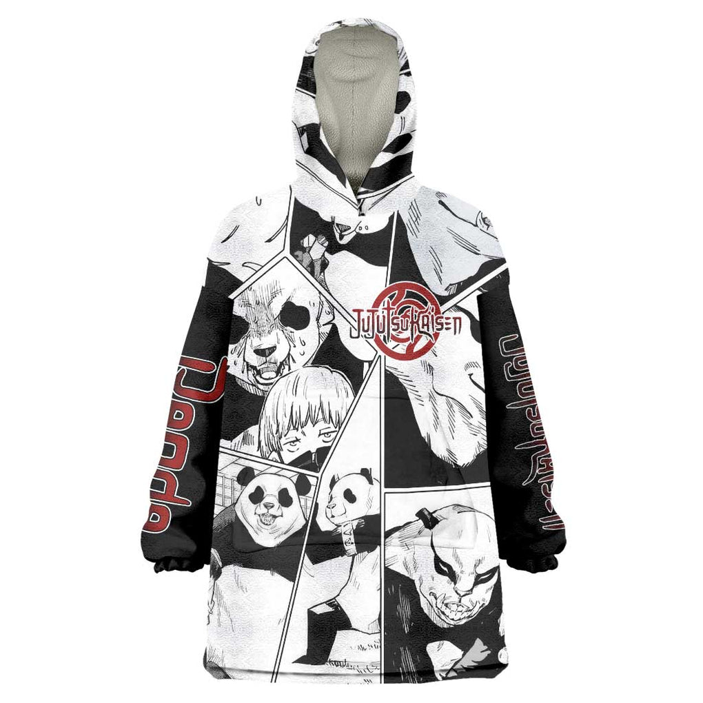 Panda Jujutsu Kaisen Wearable Blanket Hoodie Japan Anime Style