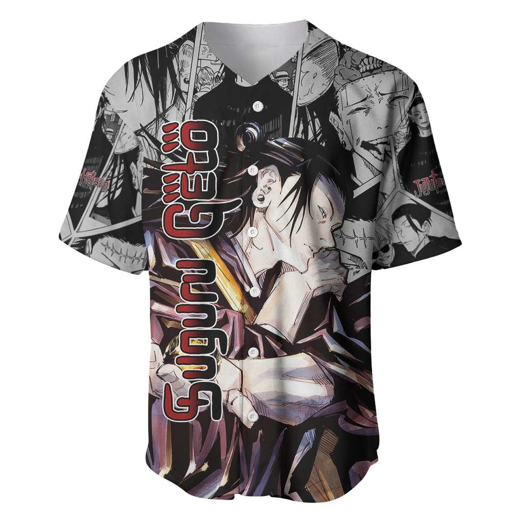 Suguru Geto - Jujutsu Kaisen Baseball Jersey Anime Style