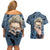 Kento Nanami - Jujutsu Kaisen Couples Matching Off Shoulder Short Dress and Hawaiian Shirt Anime Style