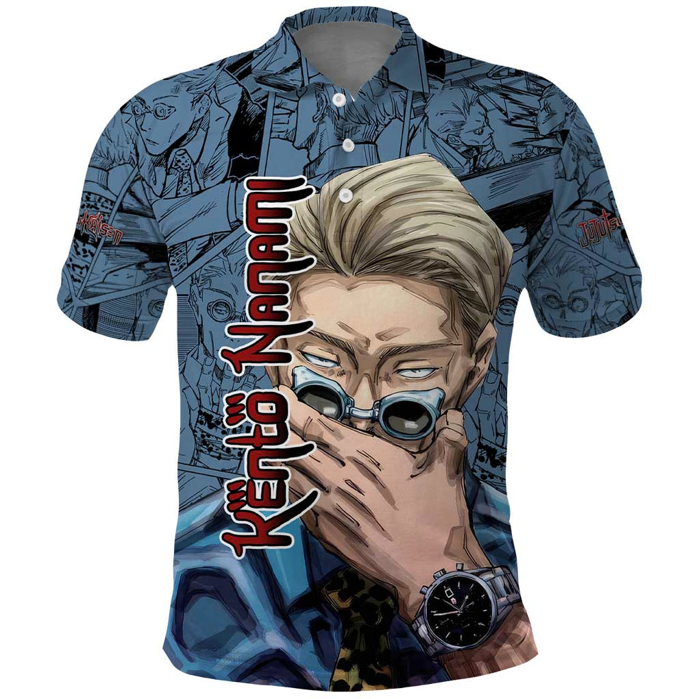 Kento Nanami - Jujutsu Kaisen Polo Shirt Anime Style